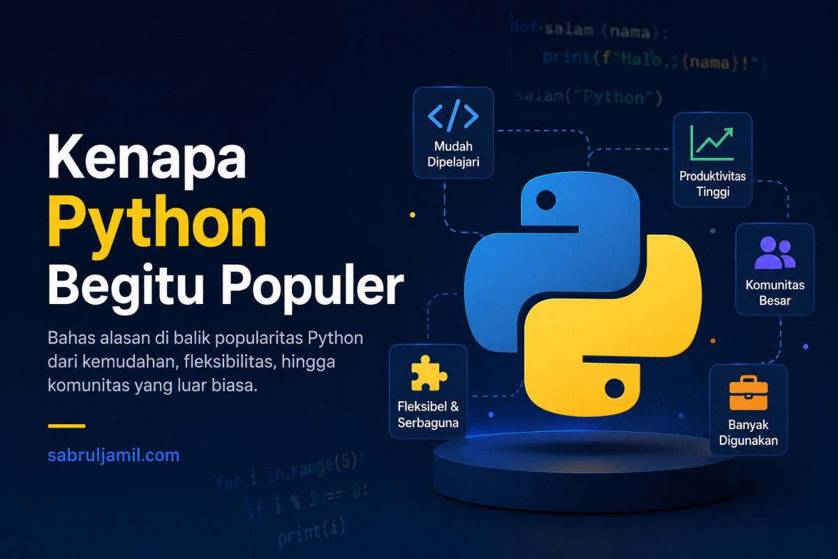 Kenapa Python Begitu Populer?