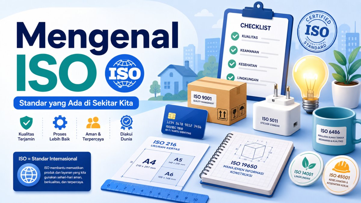 Mengenal ISO: Standar yang Ada di Sekitar Kita